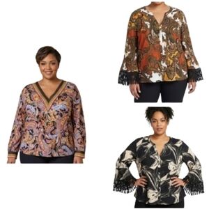 NWT Stella + Ginger Long Sleeve Tops